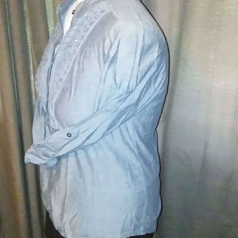 Style & Co Denim Tunic - Picture 4 of 5